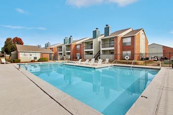 Sparkling pool